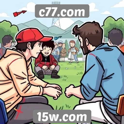 A comunidade de jogadores no c77.com e suas interações