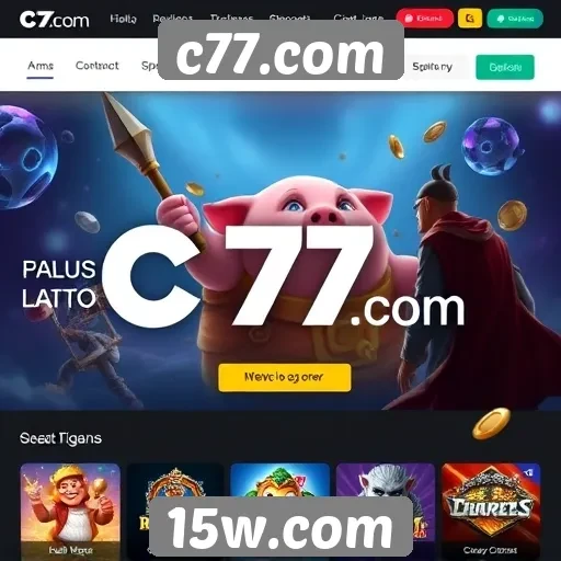 Plataforma de jogos c77.com cresce em popularidade